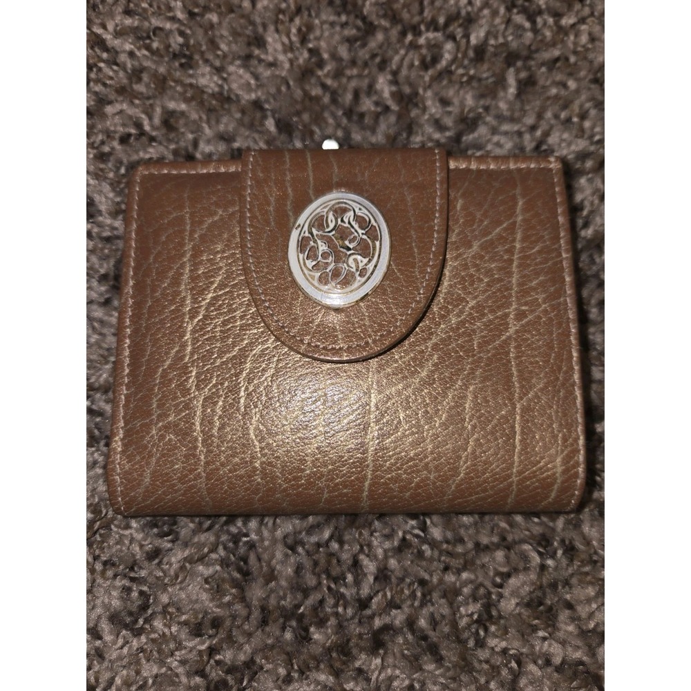 Vintage 1967 Rolf Buffalo Coin Change Purse Double Kiss Lock Ladies Unique Women